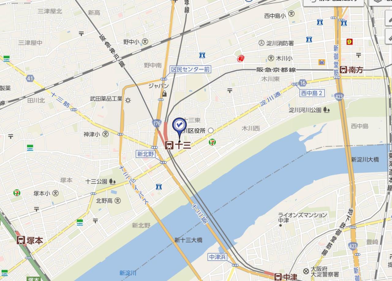 Juso Afp Apartment Hotel Osaka Dış mekan fotoğraf